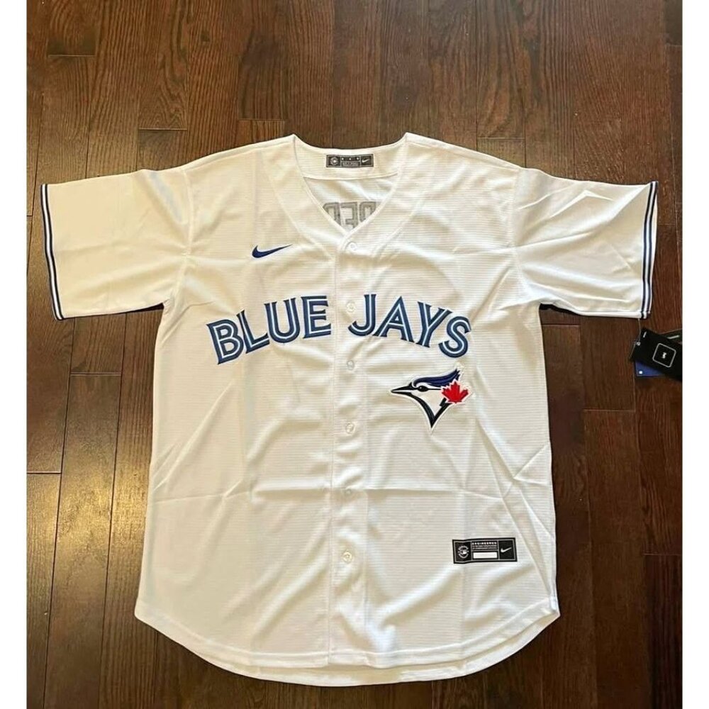 MLB Toronto Blue Jays  Vladimir Guerrero Jr Sewn #27 Jersey Small White NWT
